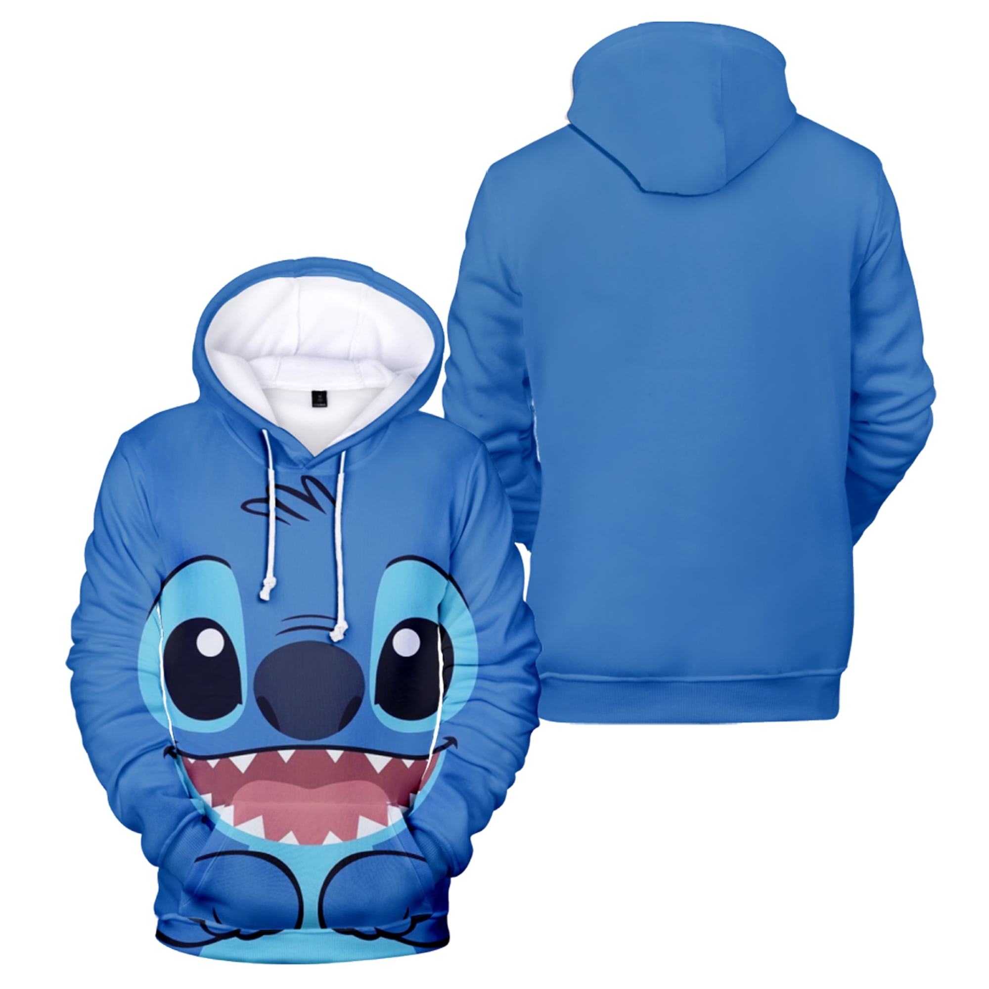 Lilo Stitch 3d Print Hoodie Men Fashion Anime Hoodies Kids Hip Hop