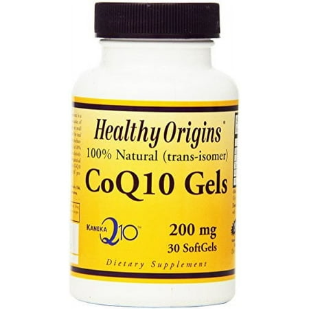 Healthy Origins COQ10 200 mg Kaneka Q10 - 30 Softgels