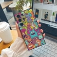 thumbnail image 4 of Funda de goma TPU a prueba de golpes con innovador estampado de dibujos animados, ideal para usuarios de iPhone., 4 of 4