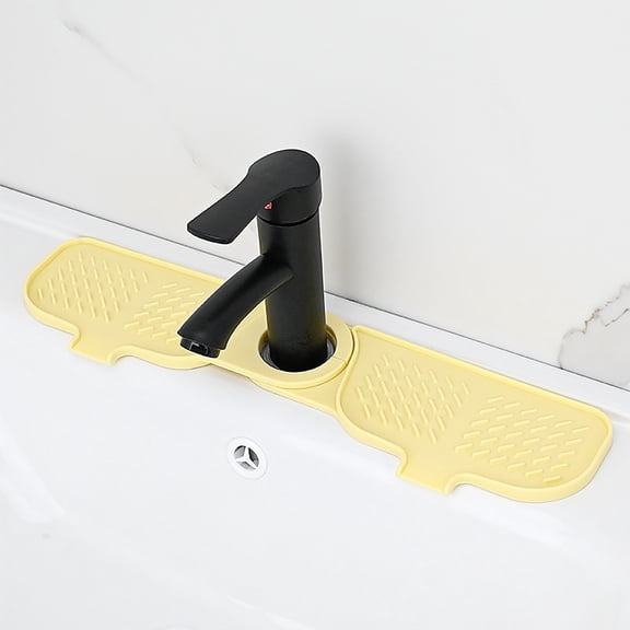 Ovzne Universal Faucet Pad – Diatomite Sink Mat For Kitchen Bathroom,Water-Absorbent Anti-Splash