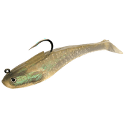Tsunami Rigged Shad Fishing Lure 5 1-3/8 oz. – Pearl/Spot, 3-Pack