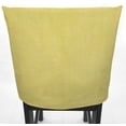 thumbnail image 3 of Faux Burlap Dining Room Chair Back Covers or Seat Covers by Penny's Needful Things (Chair Back Cover Only) (20 W x 20 H CHAIR BACK) (Yellow), 3 of 5