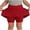 F240 Red, variant on Likimi Toddler Girls Athletic Skirt With Pockets High Waist Solid Color Fashionable Stretch Breathable Summer Skirt Blue Size 11-12 Years