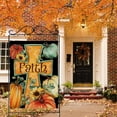 thumbnail image 6 of Fall Religious Christian Cross Large Decorative House Flag Autumn Faith Pumpkin Sunflower Yard Garden Outside Decor Thanksgiving Seasonal Burlap Outdoor Home Decoration Double Sided 28 x 40, 6 of 6