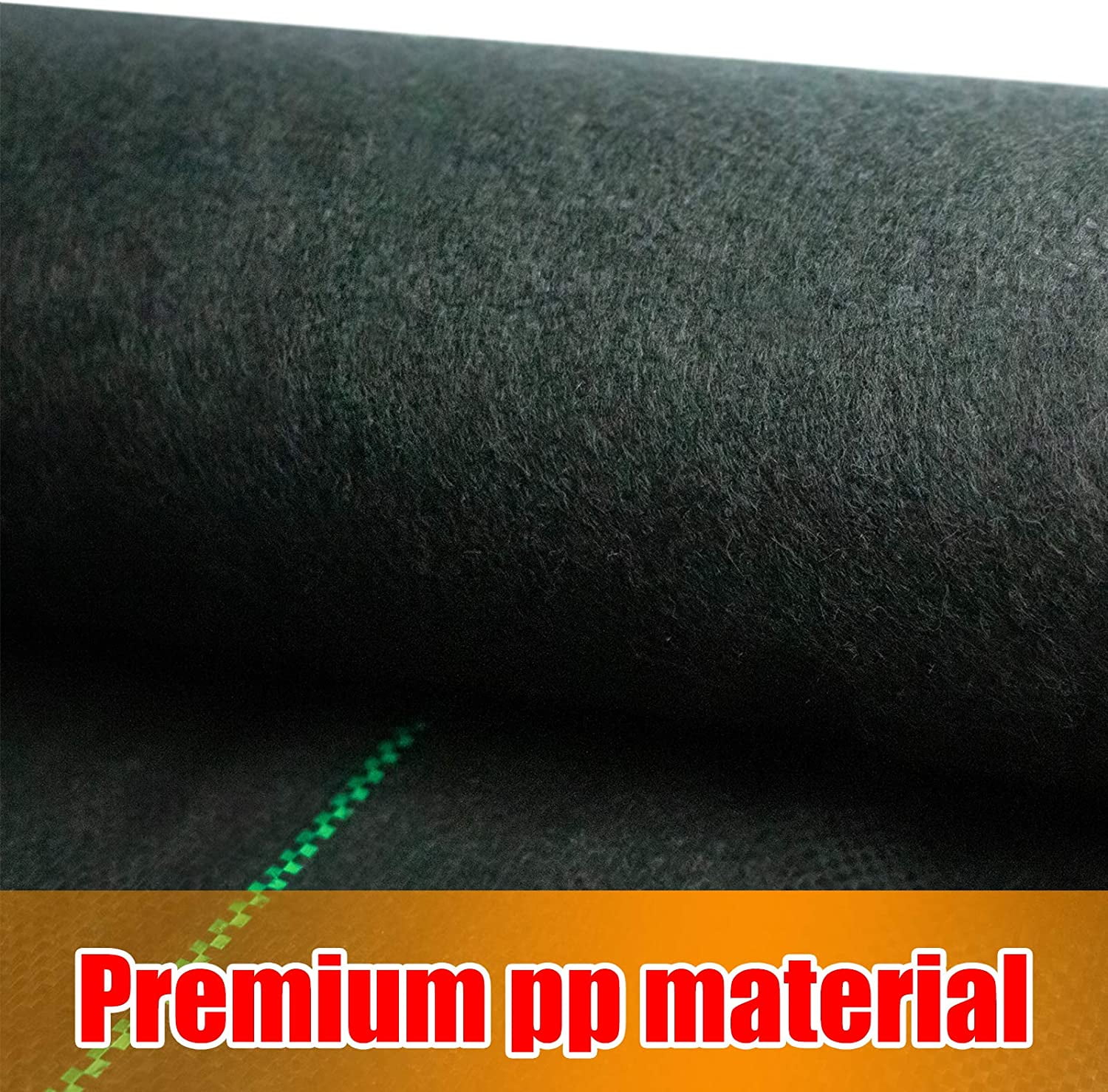 Bibana 3FTx100FT Weed Barrier Fabric 5oz Premium Garden Landscape Fabric Heavy Duty & Easy Setup Ground Cover for Yard,Garden,Flower Bed,Outdoor Project