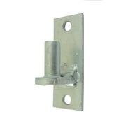WALL MOUNT FLAT BACK Chain Link Fence Gate Hinge - 5/8 Hinge Pin  1 PACK