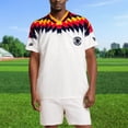 thumbnail image 4 of Hombres Mujeres Camisa Retro Jersey Con Cuello En V Deporte 1994 N10 Fútbol Camisetas De Manga Corta, 4 of 9