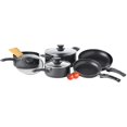 thumbnail image 1 of Betty Crocker My Kitchen 8 Piece Non-Stick Aluminum Cookware Set with Glass Lids, 1 of 2