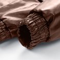 thumbnail image 6 of HOOMEUMY Men Daily Basic Tops Outdoors Loose Lapel Coat Soft Solid Versatile Leather Jacket, 6 of 9