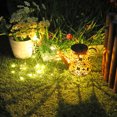 thumbnail image 4 of Luces LED solares para regadera, impermeables para exteriores, IP44, hervidor decorativo, lámpara de jardín, lámparas de paisaje con aspersión de agua hueca Hugtrwg Para estrenar, 4 of 9