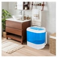 thumbnail image 2 of Portable Washer Compact Twin Tub 9.9 LB Mini Top Load Washing Machine Washer/Spinner w/ 6.57 FT Inlet Hose, 2 of 6