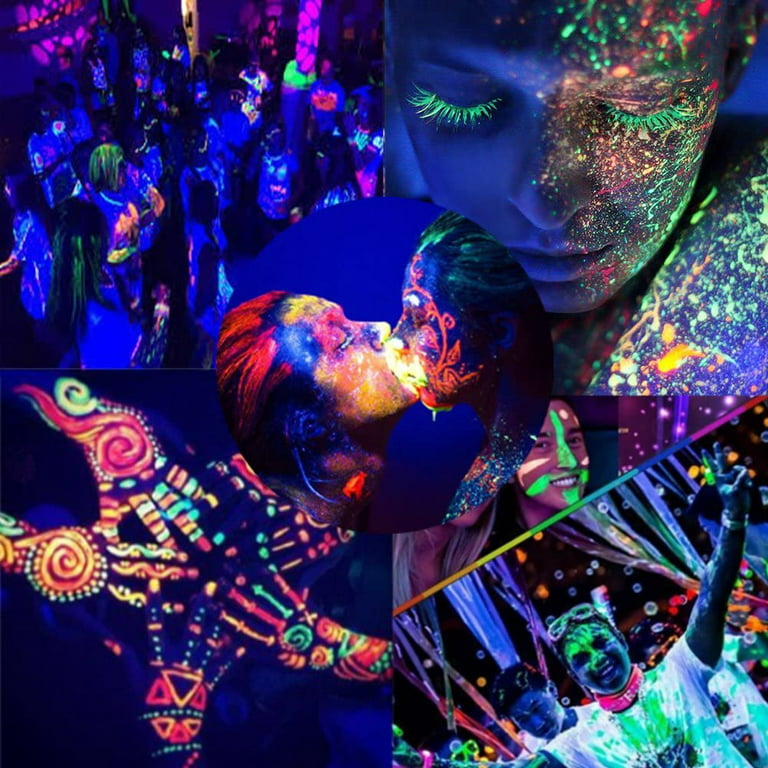 ART] Monster Glow Party : Neon paint, rolling art , glow in the