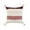 White/Red, variant on Ox Bay Turquoise Quarry Striped Lumbar Throw Pillow, Blue / White, 14" x 36" Rectangle