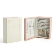 Casegrace Diary Jewelry Box With Magnetic Lock Leather Double Side Organizer For Women Girls Earrings Ring Necklace Storage Case