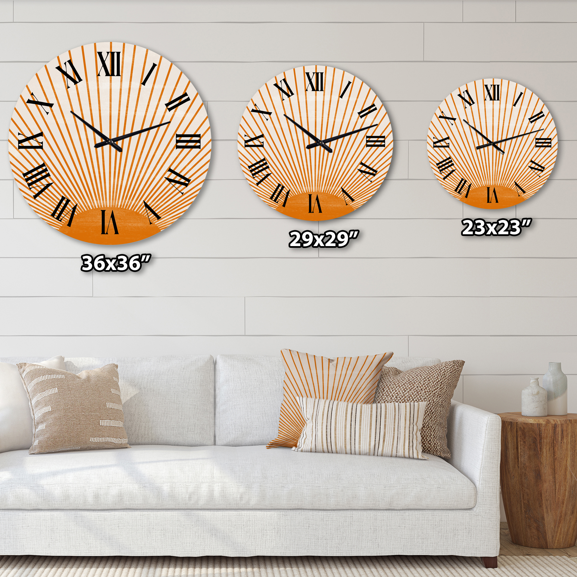 Designart 1 in Quartz Modern/Contemporary Wall Clock
