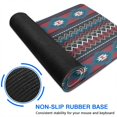 thumbnail image 6 of Long Mouse Pads for Desk,Blue Geometric and Striped Pattern Desk Mats on Top Of Desks, Desk Mouse Pad Extra Large with 3mm Non-Slip Base and Stitched Edge for Gaming,Office,Work,Home 31.5"x11.8", 6 of 6