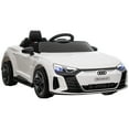 thumbnail image 3 of Aosom Kids Ride on Car with Remote Control, 12V 3.1 MPH Electric Car for Kids, Battery Powered Ride-on Toy for 37-60 Months with Music, Lights, White, 3 of 10
