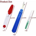 thumbnail image 5 of Seam Ripper and Thread Remover Kit, 2 Big and 2 Small Handy Stitch Rippers for Sewing Crafting Removing Threads, 2 Sewing Trimming Scissor Nipper Tool, 8PCS, 5 of 5