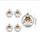 thumbnail image 3 of Christmas Placemat 4 Pieces 12x18 Inches Winter Snowflake Table Mats For Party Kitchen Dining Room Decoration, 3 of 9