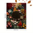 thumbnail image 3 of Hedgehog Forest Animal Canvas Print, Cute Decor for Living Room Bedroom Office Cafe Hotel Entryway Decor, 3 of 8