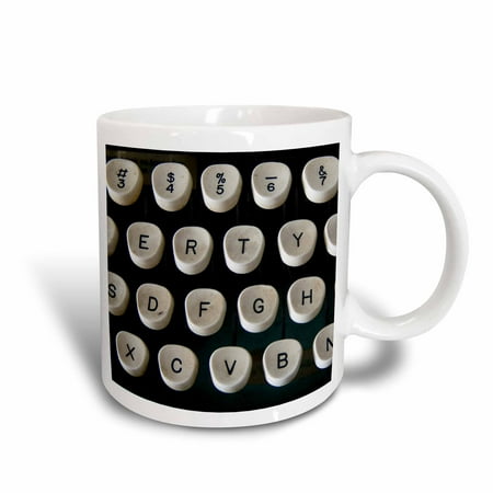 3dRose This Old Typewriter, Ceramic Mug, 11-ounce
