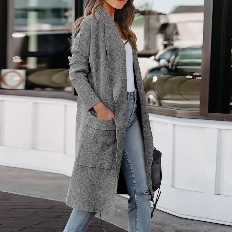 Manxivoo Cardigan Sweaters for Women Women's Casual Long Sleeve