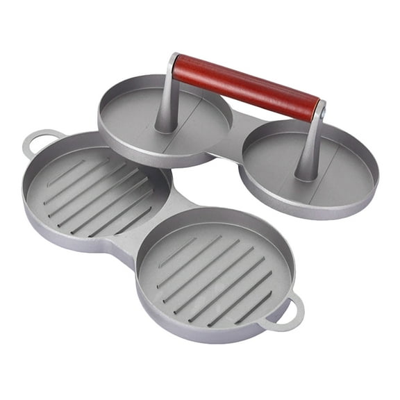RENACLIPY Burger Smasher Tool, Aluminum Alloy, Compact Non-Stick Burger Press for Grilling and Cooking
