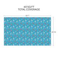 thumbnail image 5 of Cocomelon Themed Gift Wrap - Blue, 60 Sq.ft. Wrapping Paper for Christmas, Holidays & Birthdays, 5 of 5
