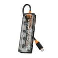 thumbnail image 1 of Usb C Docking Station New Type C Hub Docking Station Multifunction Hub Support Hdmi 4K30Hzclear Large Screen + Pd3.0 100W Fast Charge + Rj45 100Mbps Network Connection Phone Docking Station, 1 of 9
