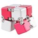 thumbnail image 5 of ADHD DIY Infinite Puzzle Toy Adulto Aleación portátil Divertido Alivio de la ansiedad y el estrés Flip Puzzle Block Toy Rojo y Plata, 5 of 5
