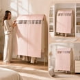thumbnail image 5 of PONPRNGY 1Pc Clothing Rack Cover, Hanging Clothes Dust Cover, Garment Bag Organizer, Waterproof Hanger Protector, Clear Clothes Shoulder Rack Cover, Suit Coat Dress Closet Dustproof Cover, 5 of 7