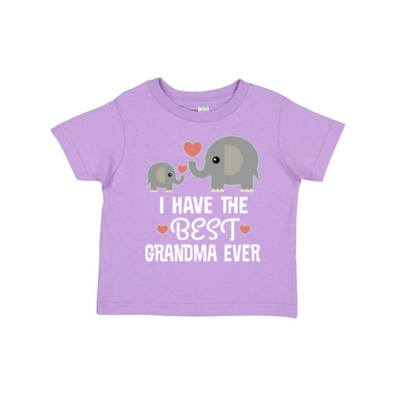 Inktastic Grandchild Best Grandma Ever Boys or Girls Toddler T-Shirt