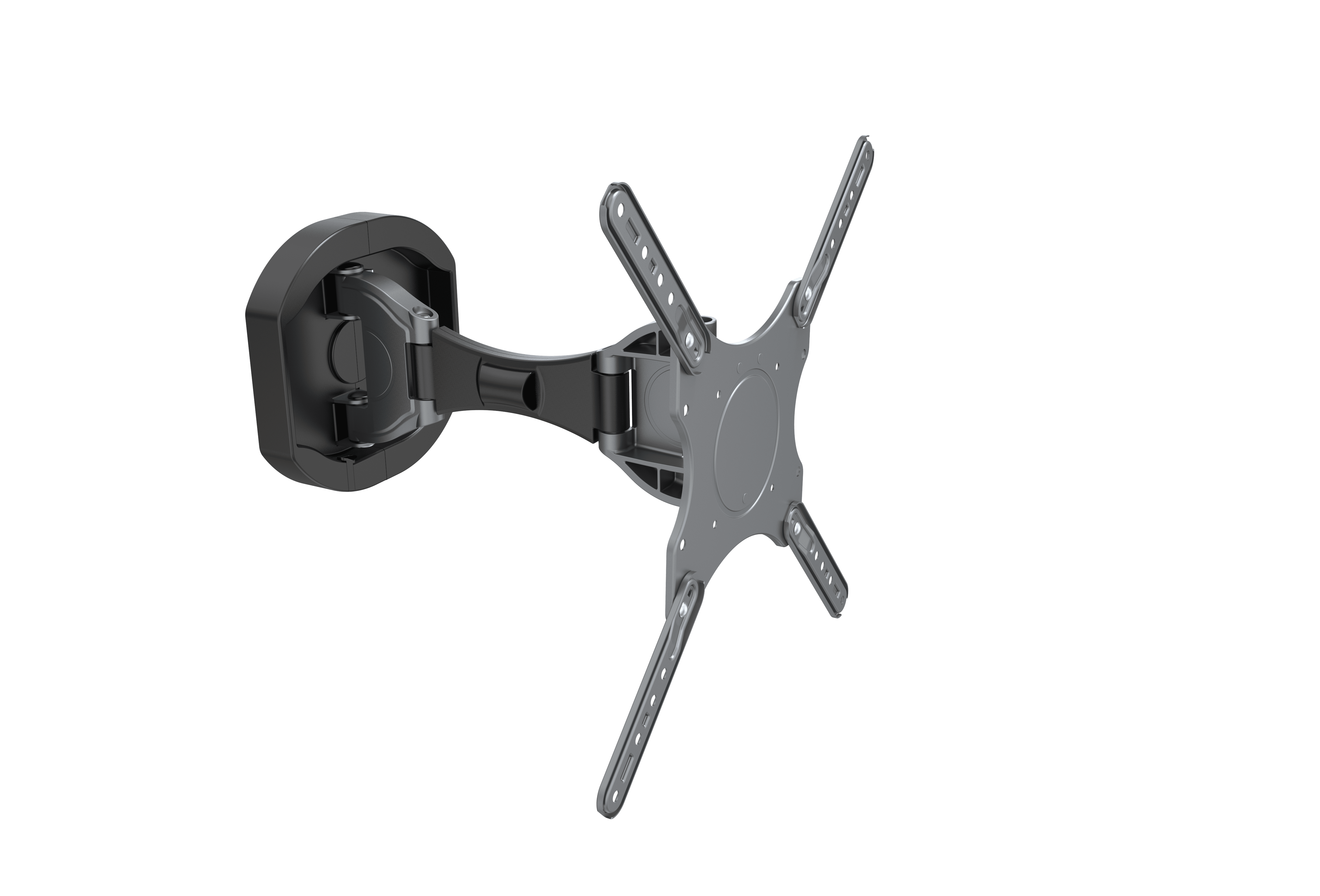 Link2Home Full Motion Wall Mount for Flat TVs, Fits 23" 55" TV Sizes