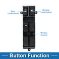 thumbnail image 3 of Interruptor de ventana eléctrica Unique Bargains para el lado del conductor delantero izquierdo para Kia Soul 2009-2013 Negro, 3 of 7