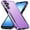 Purple, variant on XPM for Samsung Galaxy A17 5G Phone Case, Heavy Duty Shockproof Dual Layer Drop Protection Tough Hybrid Rugged Rubber Armor Defend Cover for Galaxy A17 (Black)