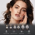 thumbnail image 6 of Limerencia Titanium Hypoallergenic CZ Flat Back Stud Earrings for Women 20G F136 Implant Grade, 6-Prong Nickel-Free Flat Screw Back, Cartilage Tragus Earring, 24H Comfort Wear for Sensitive Ears, 6 of 6