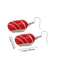 thumbnail image 2 of SUSHANG Imitation Sushi Earrings Novelty Cute Jewelry Womens Food Earings Unique Statement Dangle Earrings, 2 of 3