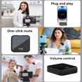 thumbnail image 3 of 3-in-1 Wireless Lavalier Microphone for Camera, iPhone, Android, Microphone for Video Recording Podcast Noise Reduction mic(FMY) 2PCS, 3 of 5