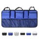 thumbnail image 1 of sweethay Bolsa organizadora para asiento trasero de maletero de coche SUV, bolsa de almacenamiento ajustable para asiento trasero, red de gran capacidad, Ventana automotriz azul sweethay VI001425-02, 1 of 6