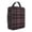 Maroon and Pink, variant on Blue and Green Checkered Pattern Insulated Lunch Bag for Men Women,Waterproof Lunch Box for Work,Picnic or Travel,Thermal Insulation,10.63x9.06x3.54 Inches