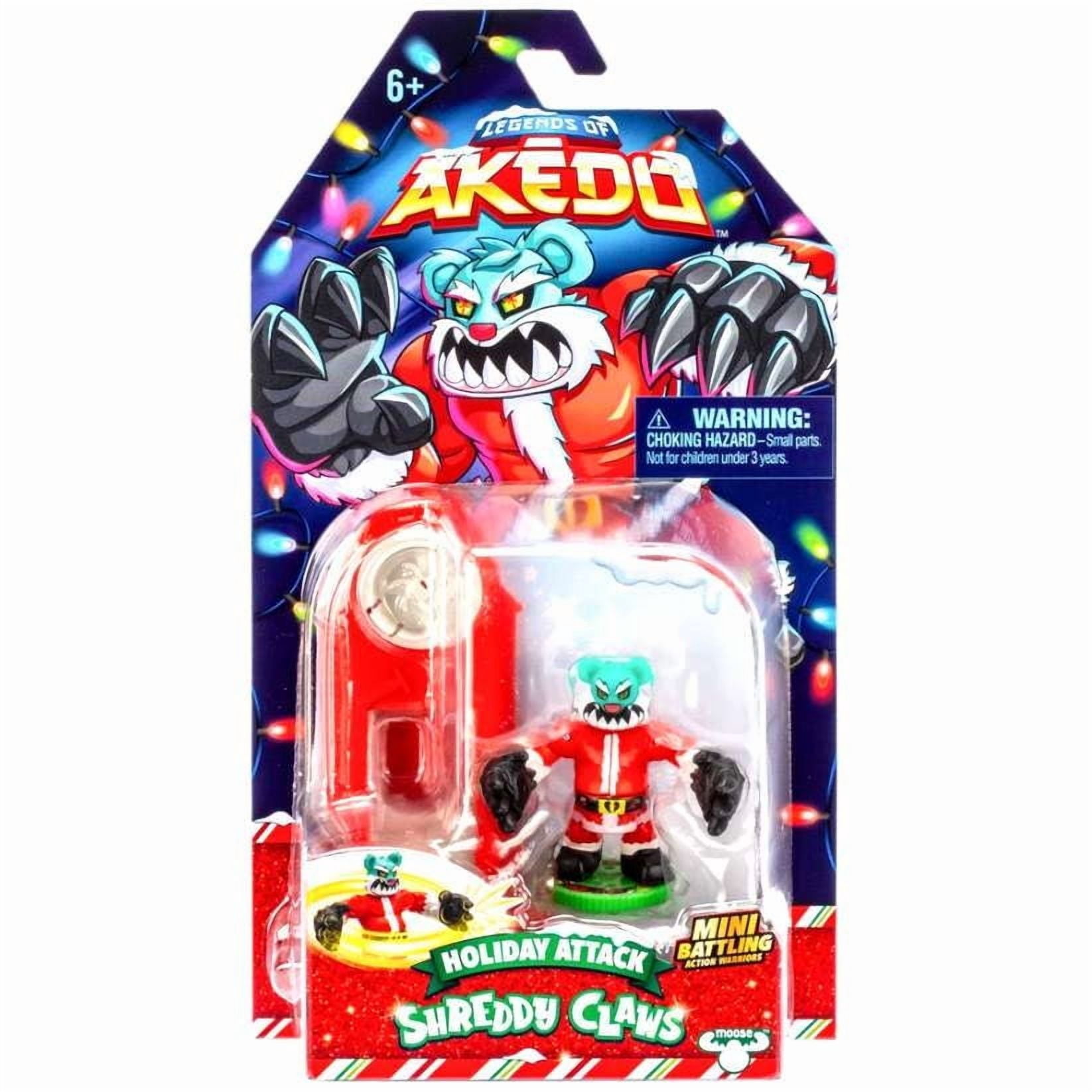 Legends of Akedo Ninja Bosses Wrapsnap Mini Battling Action Figure