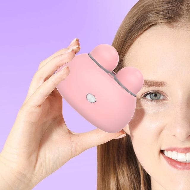 Ovzne Lens Cosmetic Cleaner For Contacts Glasses Case Cute Electric Proteinizing Automatic Vibration Cleaner Makeup Mirror On Clearance