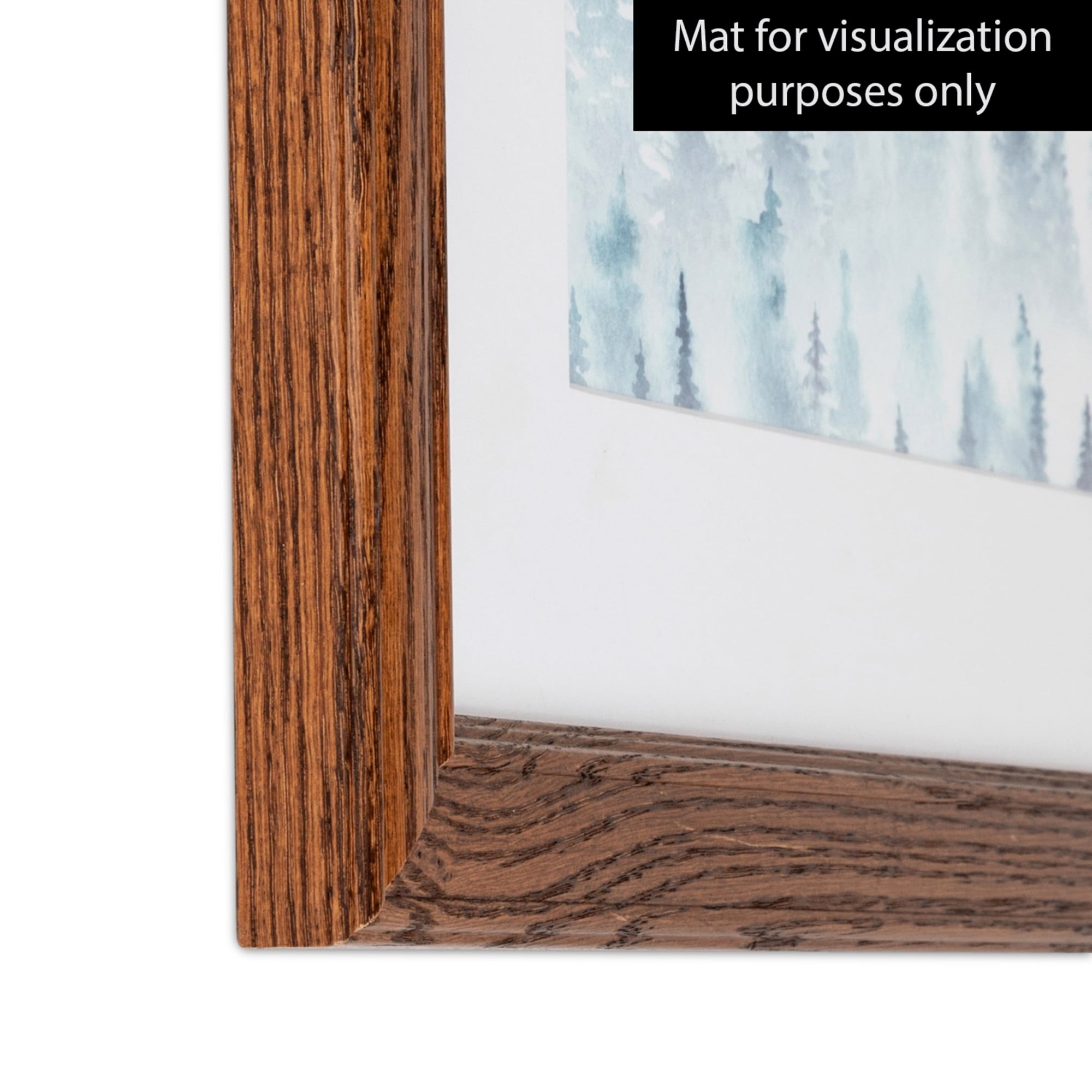 12x16 Frame Wood Tones Solid Wood Canvas Frame Width 1.125 Inches - Interior Frame Depth 1 9/16 Inches|Red