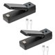 thumbnail image 1 of Mini Bag Sealer-2In1 Portable Rechargeable Handheld Vacuum Heat Sealers &Cutter For Plastic Bag Storage Food 2Pcs Black, 1 of 5