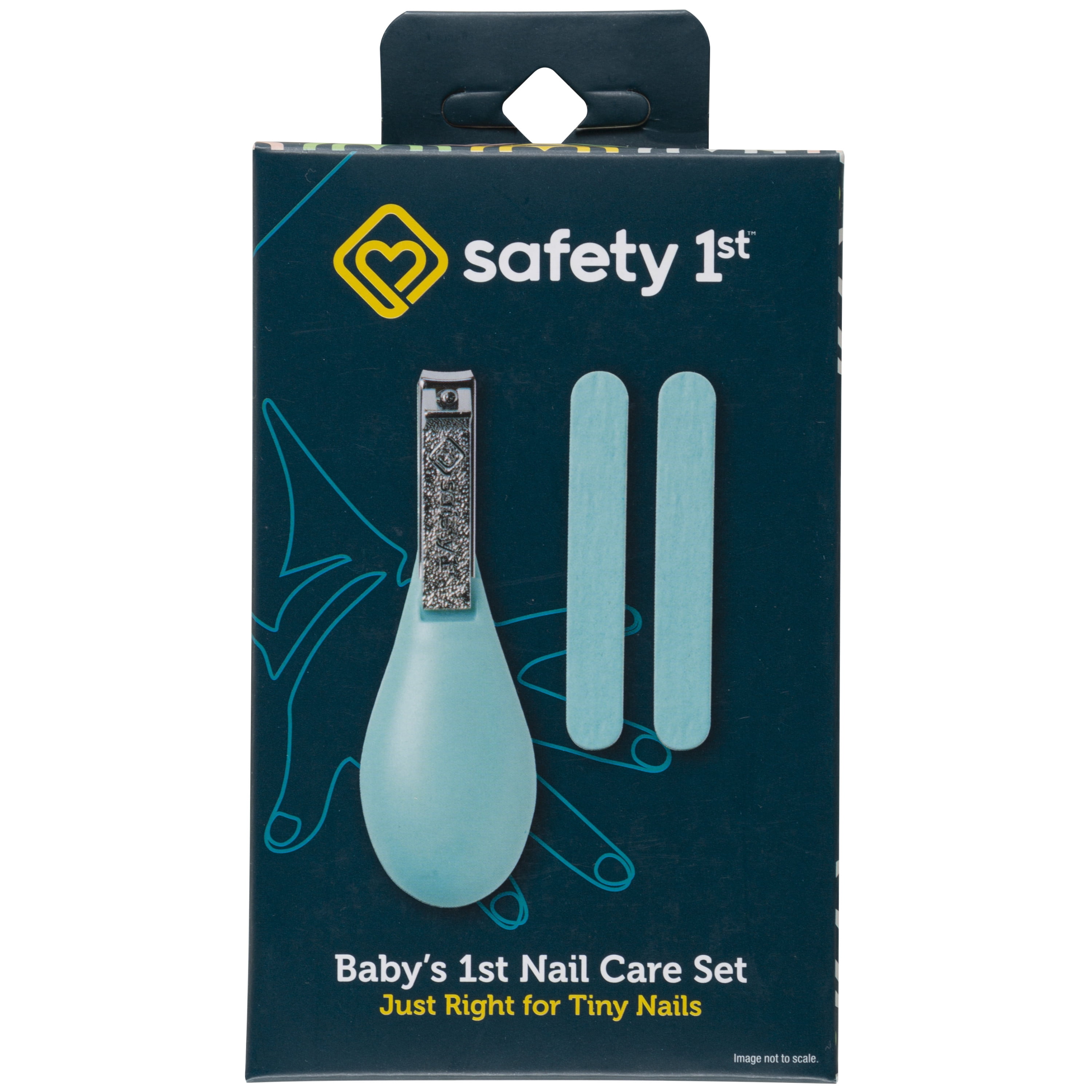 4 pack Safety 1st Babys 1st Nail Care Clipper Emery Board