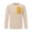 Khaki, variant on Quick Dry Workout Shirts for Men Slim Fitted Muscle Tshirts Breathable Long Sleeve Crew Neck Gym Running Athletic Shirts with Zipper Pocket Black XXL