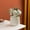 🥑 White_Hot#1790, variant on Imitation Porcelain Plastic Vase – Flower Pot Blue Red White 14x8.5cm • Unique Wavy Design • Durable Easy-Clean • Indoor Desktop Decor • Stable Base