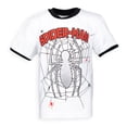 thumbnail image 6 of Marvel Spider-Man Big Boys' 4-Pack Short Sleeve Tees Red Black White Miles, 6 of 11
