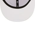 thumbnail image 5 of Men's New Era Miami Marlins White on White 59FIFTY Fitted Hat, 5 of 6