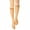 Beige, variant on Angelina Women's Nylon Knee-High Socks, Beige (6 Pack)